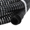 PVC imuletku 7 m messinkiliittimillä musta 1,1"
