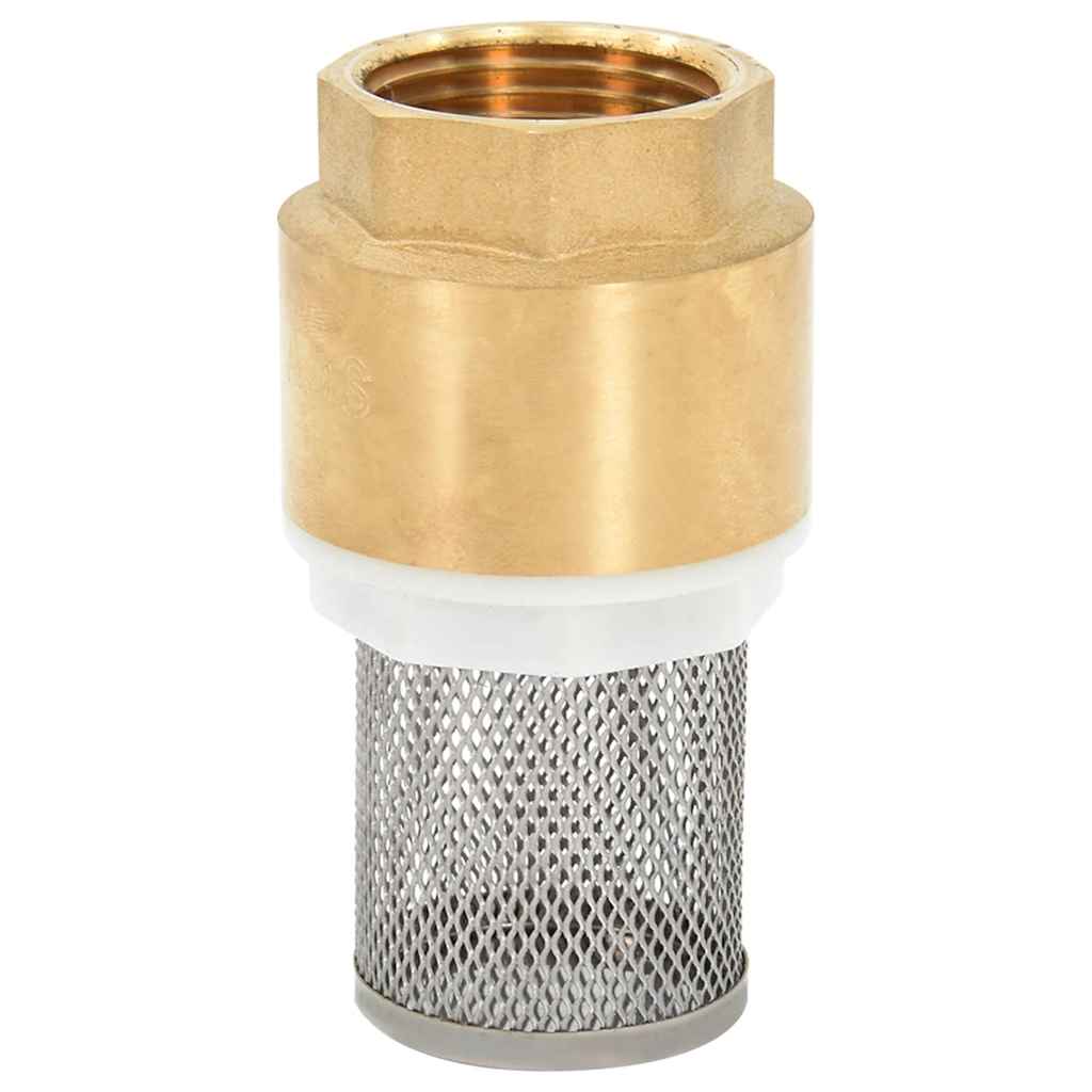 Musta imuletku messinkiliittimillä Lenut 1,1" 20 m (pvc)