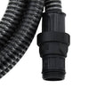 Musta imuletku PVC 7 m messinkiliittimillä 1,1"