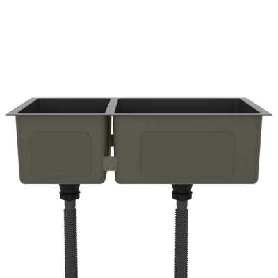 Musta tiskiallas Dumine (ruostumaton teräs)