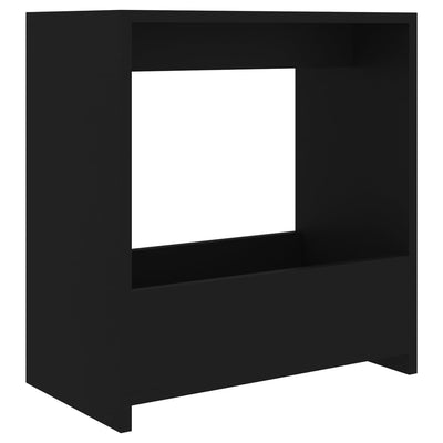 Sivupöytä musta 50x26x50 cm tekninen puu