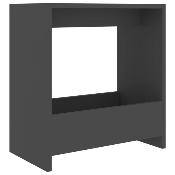 Sivupöytä harmaa 50x26x50 cm lastulevy