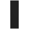 Musta seinäkenkäkaapit Mesaros 60x18x60cm (4 kpl puinen)