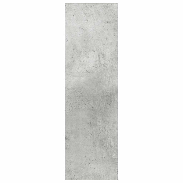Seinäkenkäkaappi betoninharmaa 60x18x60 cm lastulevy