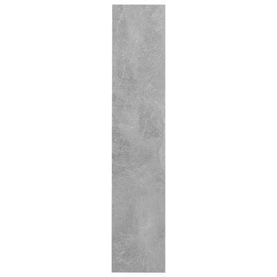 Seinäkenkäkaapit 2 kpl betoninharmaa 60x18x90 cm lastulevy