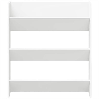 Valkoinen seinäkenkäkaappi Mesaros 80x18x90cm (puinen)