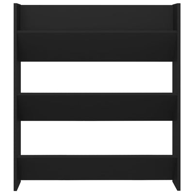 Musta seinäkenkäkaappi Mesaros 80x18x90cm (puinen)