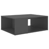 Sohvapöytä harmaa 90x67x33 cm lastulevy