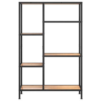 Kirjahylly 80x30x120 cm teräs ja tekninen puu