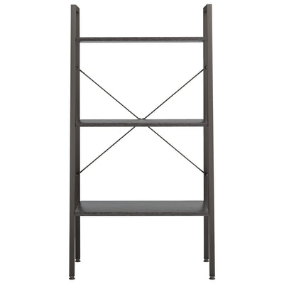 Musta lattiahylly Erzebet 56x35x108cm (3-kerroksinen)