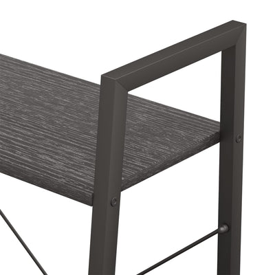 Musta lattiahylly Erzebet 56x35x108cm (3-kerroksinen)