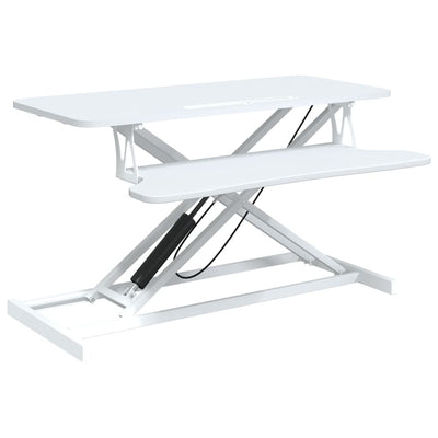 Säädettävä työpiste Finn 90x40x(13-50)cm (teräs ja puu)