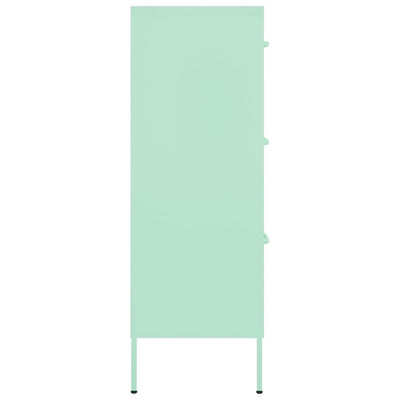 Lipasto minttu 80x35x101,5 cm teräs