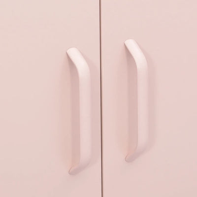 Varastokaappi pinkki 80x35x101,5 cm teräs