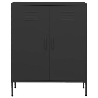 Varastokaappi antrasiitti 80x35x101,5 cm teräs