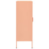Varastokaappi pinkki 80x35x101,5 cm teräs