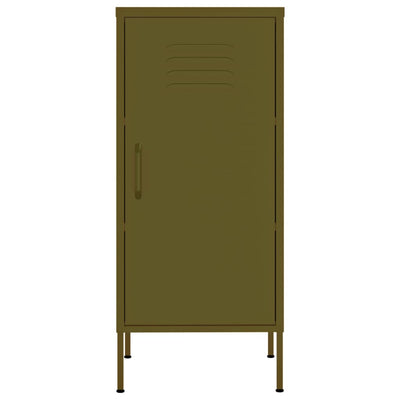 Oliivinvihreä varastokaappi Genioara 42,5x35x101,5cm (teräs)