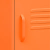 Oranssi yöpöytä Jugariu 35x35x51cm (teräs)