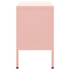 TV-taso pinkki 105x35x50 cm teräs