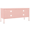 TV-taso pinkki 105x35x50 cm teräs