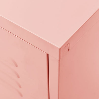 TV-taso pinkki 105x35x50 cm teräs