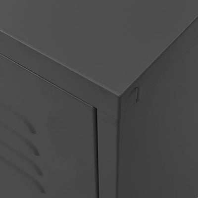 TV-taso antrasiitti 105x35x50 cm teräs