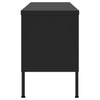 TV-taso musta 105x35x50 cm teräs