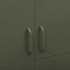 Oliivinvihreä vaatekaappi Hubbard 90x50x180cm (teräs)