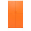 Oranssi vaatekaappi Hubbard 90x50x180cm (teräs)