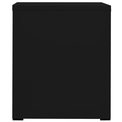 Arkistokaappi musta 46x62x72,5 cm teräs