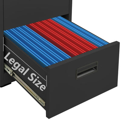 Antrasiitti arkistokaappi Seuda 46x62x133cm (teräs)