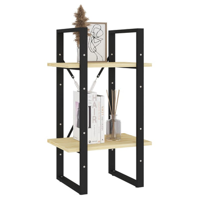 2-tasoinen kirjahylly Hosseini 40x30x70cm (mänty)