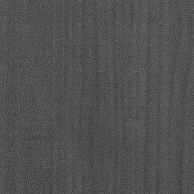 2-tasoinen kirjahylly harmaa 60x30x70 cm täysi mänty