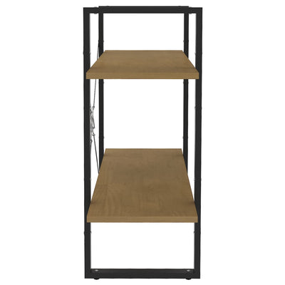 2-tasoinen kirjahylly Borzos 80x30x70cm (mänty)