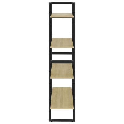 Sonoma tammi 4-tasoinen kirjahylly Borzos 80x30x140cm (puinen)