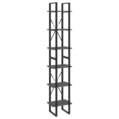 Korkea kaappi harmaa 40x30x210 cm täysi mänty