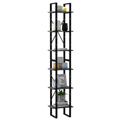 Korkea kaappi harmaa 40x30x210 cm täysi mänty