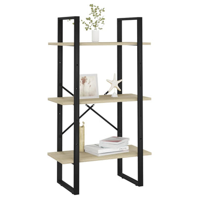 Varastohylly Sonoma-tammi 60x30x105 cm lastulevy