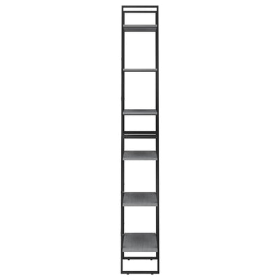 Harmaa säilytyshylly Pepino 60x30x210cm (mänty)