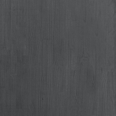 3-tasoinen kirjahylly harmaa 80x30x105 cm täysi mänty