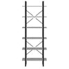 Korkea kaappi betoninharmaa 80x30x210 cm lastulevy
