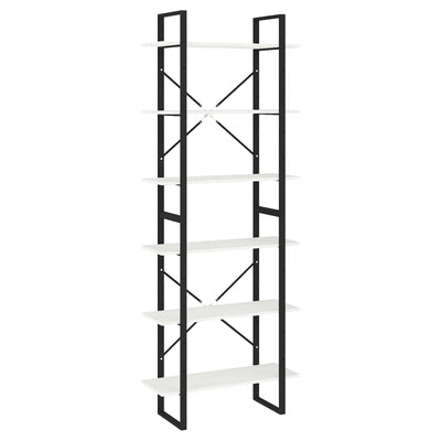 Korkea kaappi valkoinen 80x30x210 cm täysi mänty