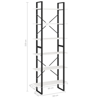 Valkoinen korkea kaappi Rindunica 80x30x210cm (mänty)