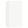TV-tasot 4 kpl valkoinen 30,5x30x60 cm tekninen puu