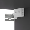 TV-tasot 4 kpl harmaa 60x30x30 cm lastulevy