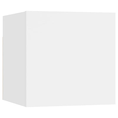 Yöpöytä valkoinen 30,5x30x30 cm tekninen puu