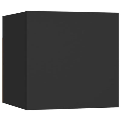 Yöpöytä musta 30,5x30x30 cm tekninen puu