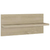 Seinähyllyt 4 kpl Sonoma-tammi 40x11,5x18 cm lastulevy
