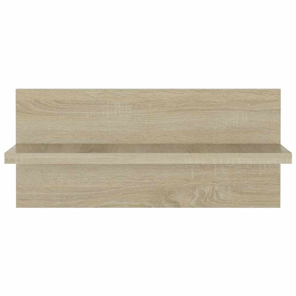 Seinähyllyt 4 kpl Sonoma-tammi 40x11,5x18 cm lastulevy