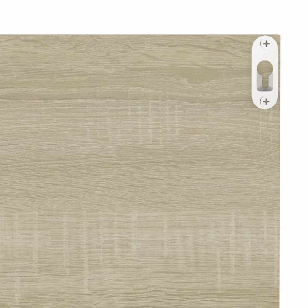 Seinähyllyt 4 kpl Sonoma-tammi 40x11,5x18 cm lastulevy